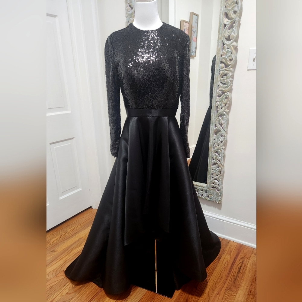 Jolene Hi-Lo Evening Gown